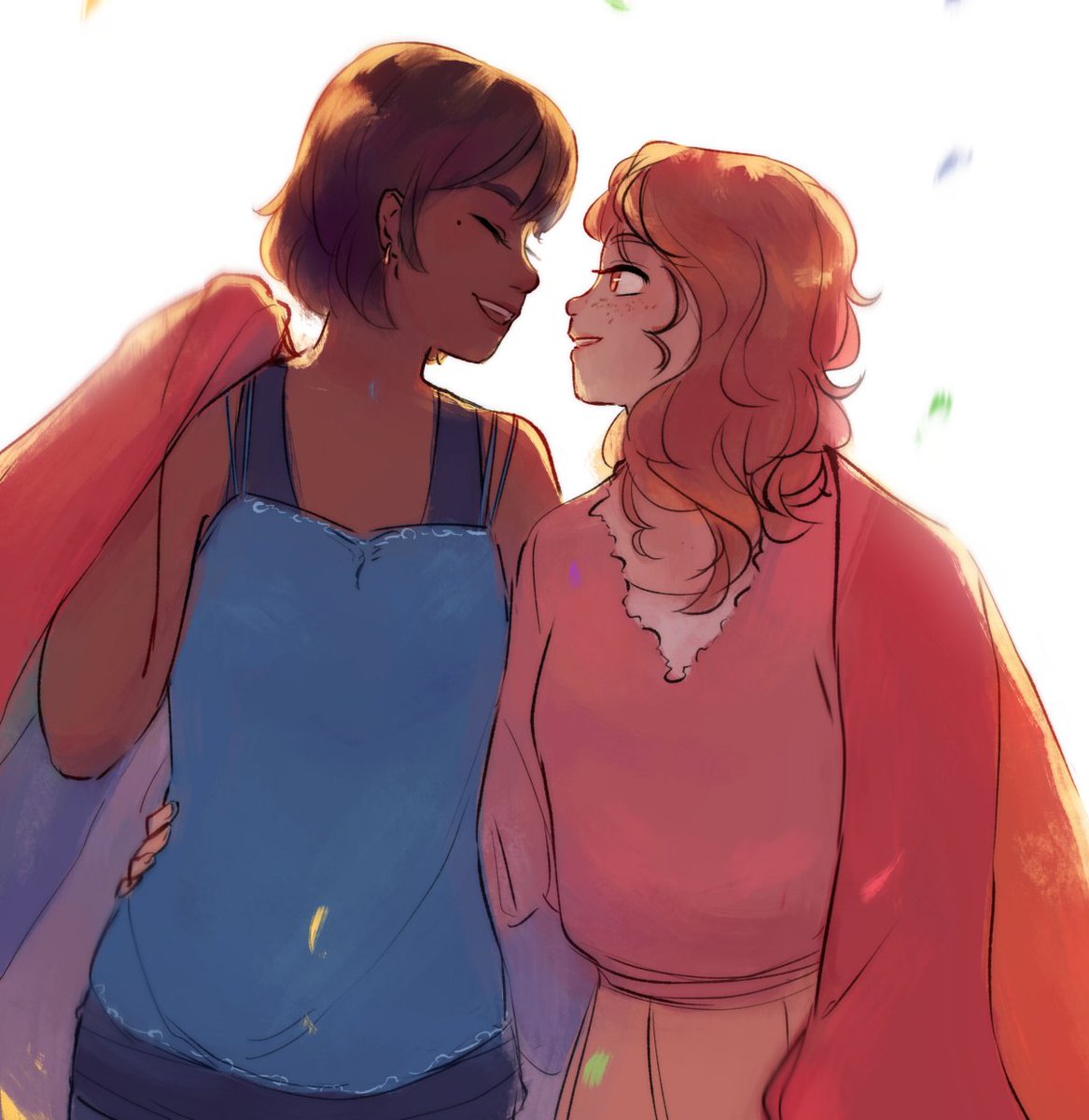 walking_north's tweet photo. Hi #VisibleWomen I'm Ari and I make webcomics.

Aerial Magic is an ongoing webcomic about the witches who work at a broomstick repair shop:
https://t.co/kmsPG8JgoO

Always Human is a complete sapphic sci-fi romance:
https://t.co/9YcV8FxmM9 https://t.co/TYNUtUXqjp