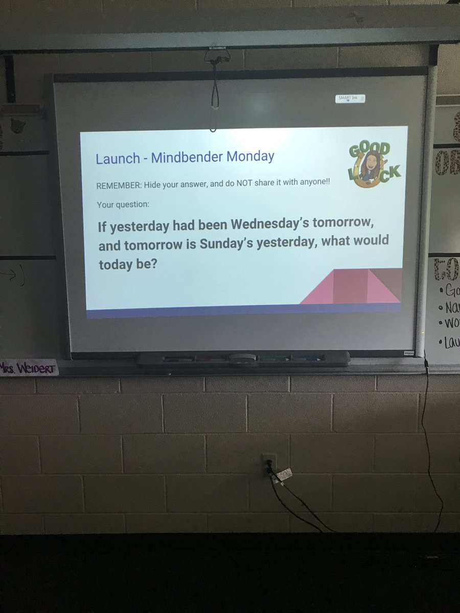 CoachWeidert's tweet photo. Congrats to the following “Mindbender Monday” winners: Mya M, Carson C, Brynn T, Braden M, Bryce M, Mac E and Andrew M!
Can you guess the right answer? #ACConnect #ACMSJagPride #MondayMindbender https://t.co/wqeOjBKU9v