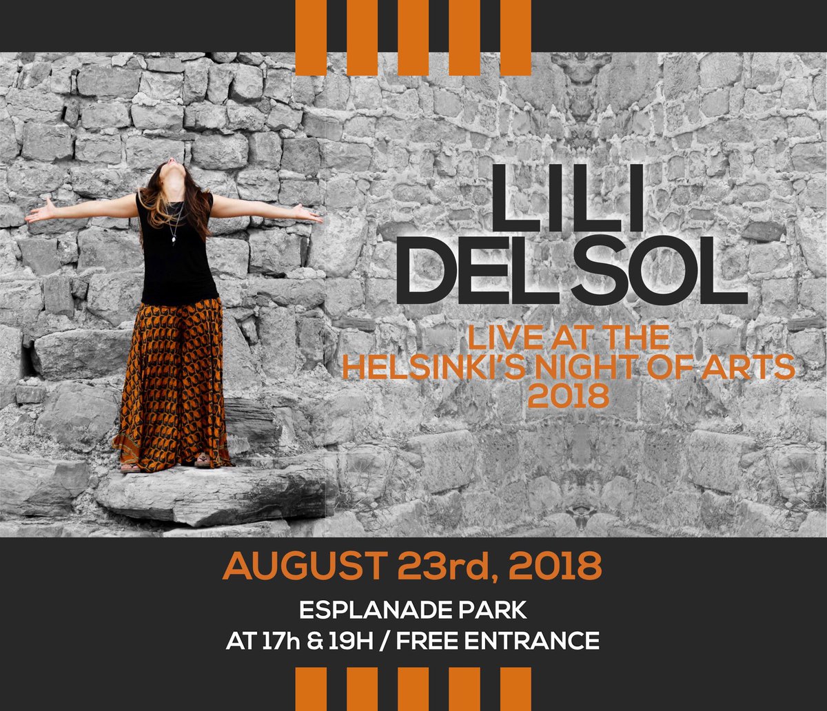 malu_jay_jay's tweet photo. People in #Helsinki !!! @thisisFINLAND
COME JOIN US THIS THURSDAY!
LILI DEL SOL FROM COLOMBIA🇨🇴 WITH LATIN MUSIC!
At @espanlava
#lilidelsol #concert #latin #colombis https://t.co/hp6xSXXcaK
