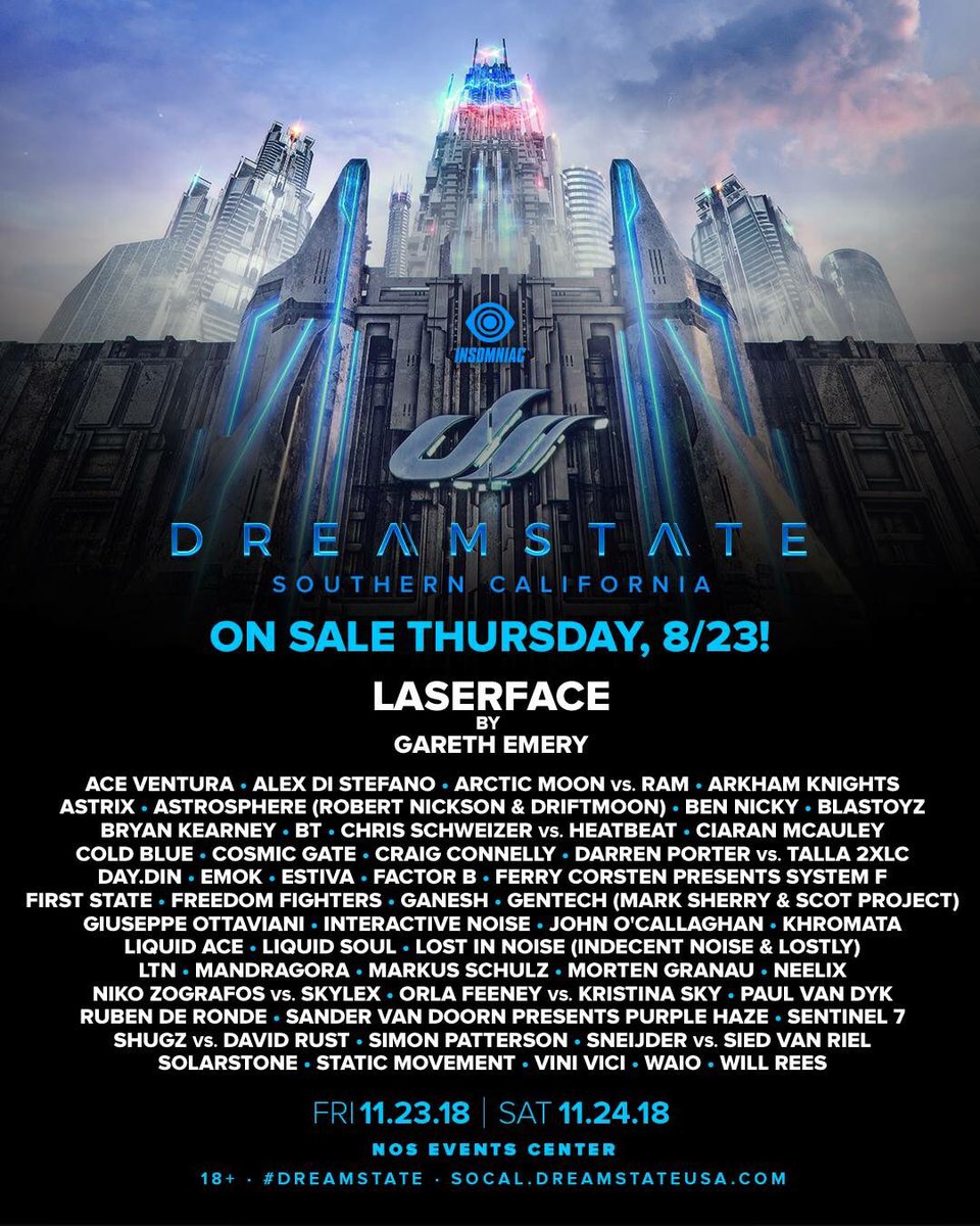 NikoZografos's tweet photo. #DreamstateSocal I'm so excited to be back this year 🙌🏻 This time with my good friend @SkylexMusic for a B2B...We'll have a special set planned &amp; we absolutely can't wait to showcase new music to you all! 🎶
Passes on sale Thurs, August 23 at 12pm PT → https://t.co/awjqWGZ05k https://t.co/HNZN6tSkRg