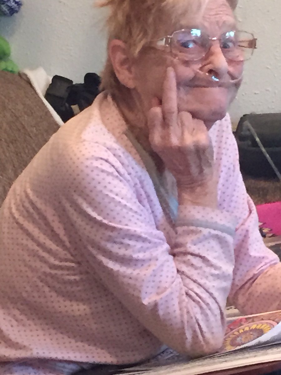 GriffeyKnight's tweet photo. R.I.P Gma Kyle. You were the true savage and always made me laugh. You are in a better place now✊🏽 https://t.co/uPEpH2hYMl