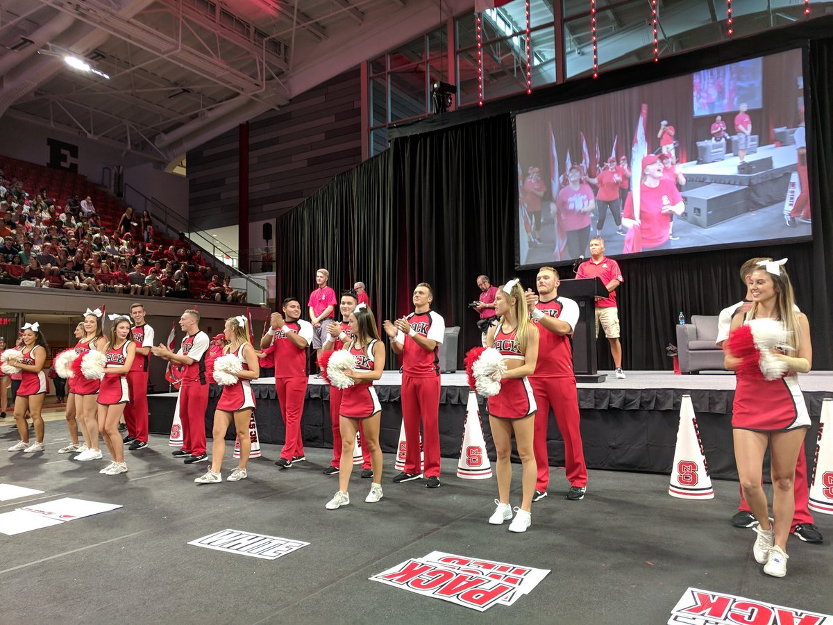 mhoit's tweet photo. @NCState convocation kicking off a great new year for over 4900 new students - fresh read: living on $2/day https://t.co/BX5Q6gm2CE