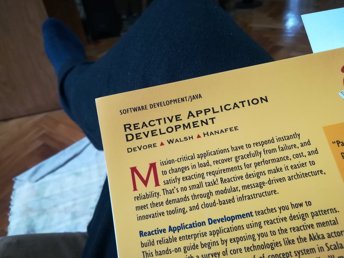bettomcrose's tweet image. beginning a new journey #ReactiveProgramming #ReactiveArchitecture @ManningBooks Reactive Application Development