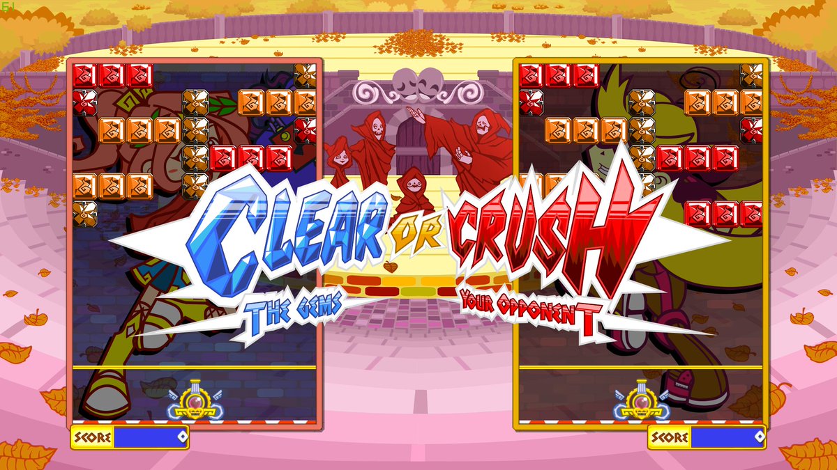 gematombe's tweet image. Clear the gems or Crush your opponent? Play it your way! #gamedesign #gamedev #gamedevlatam #IndieGameDev #indiegame #indiegames #construct2