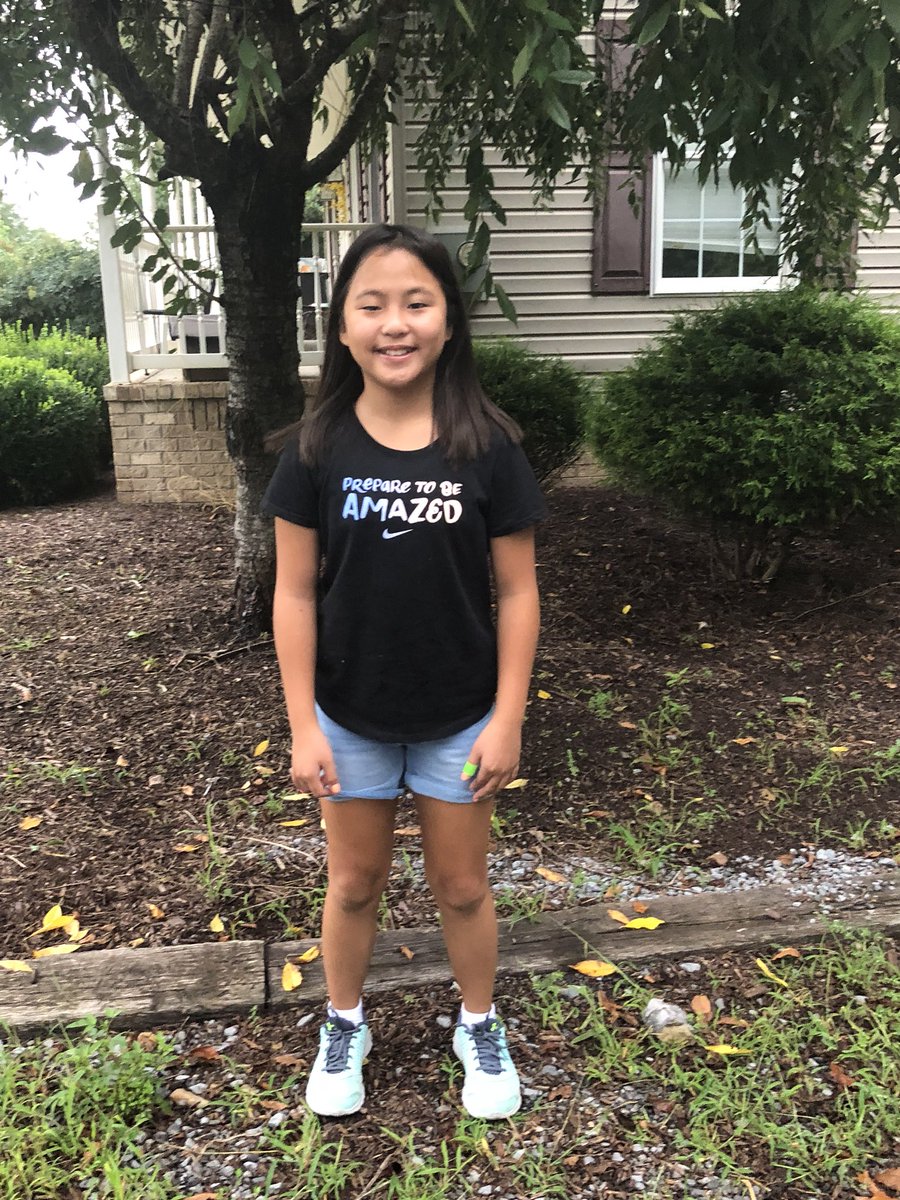 Cam and Bella are ready for Mountain Ridge Middle School! #Back2SchoolBCS