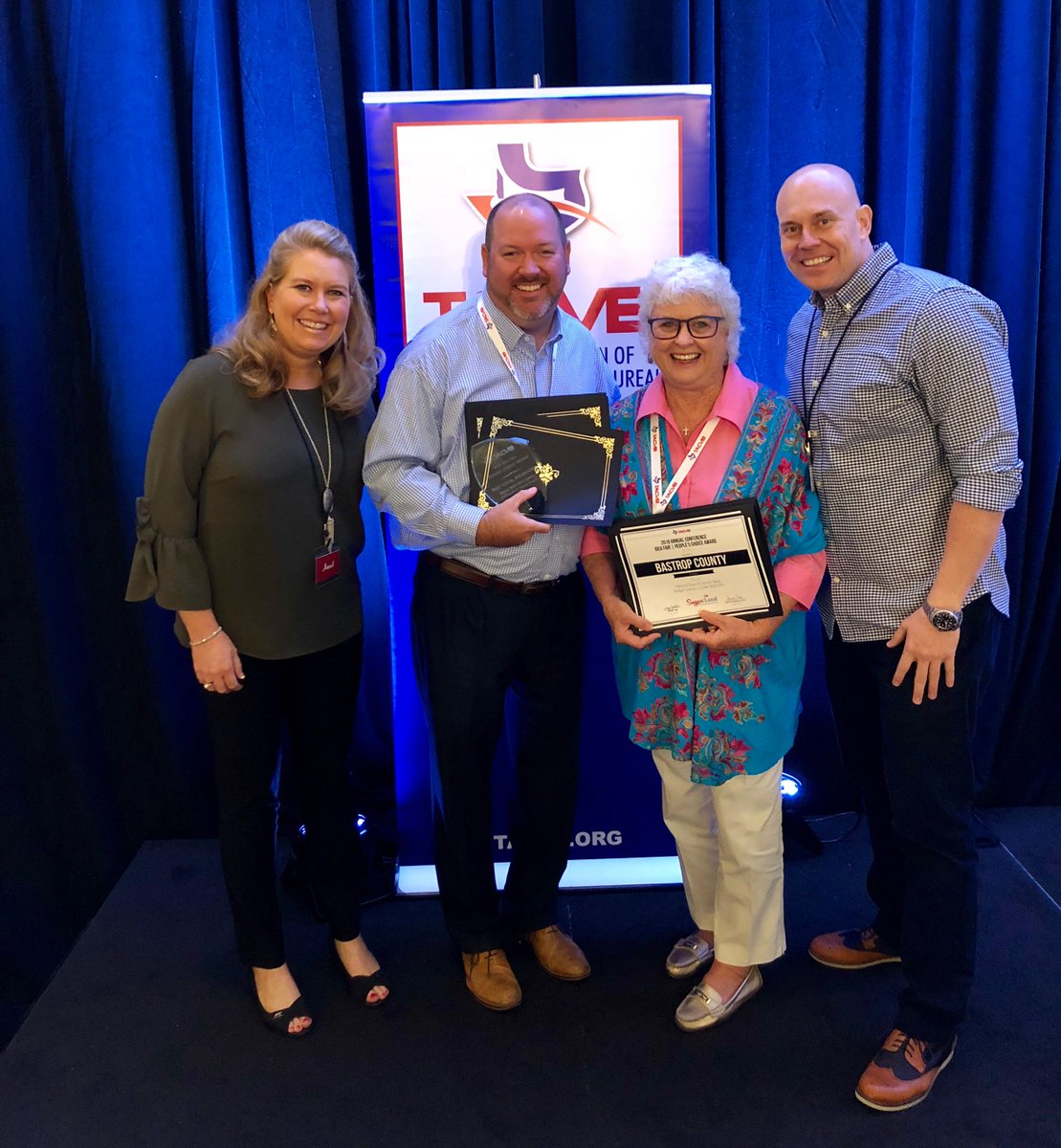 We'd like to take a moment to celebrate our amazing clients! We were so honored to accompany @VisitsBastropCo and <a href="/Visit_MW/">Visit Mineral Wells</a> as they brought home multiple #awards in #advertising &amp; marketing from the 2018 @TACVB Annual Conference.