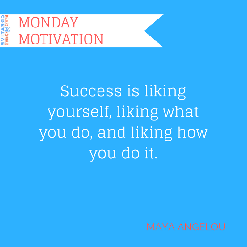 MadMouseTeam's tweet photo. Enter this week with a positive mindset. We believe in you. - @MadMouseTeam  #madmousecreative #motivationmonday https://t.co/X8dbk2Q0XX