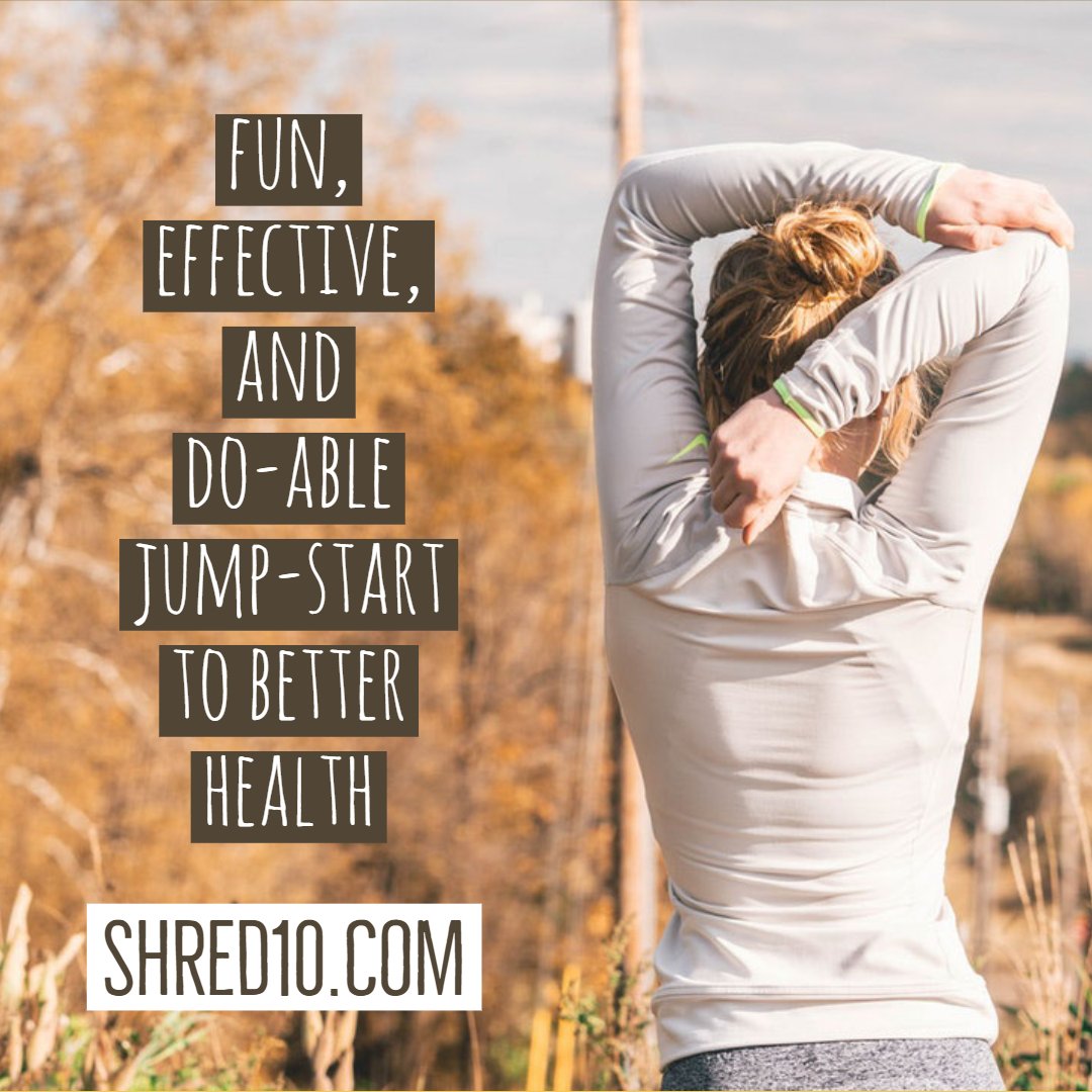 Dr_Mitra_Ray's tweet photo. The Shred10® program is a fun, effective, and do-able jump-start to better health. #fun #effective https://t.co/zgdCscW8V7