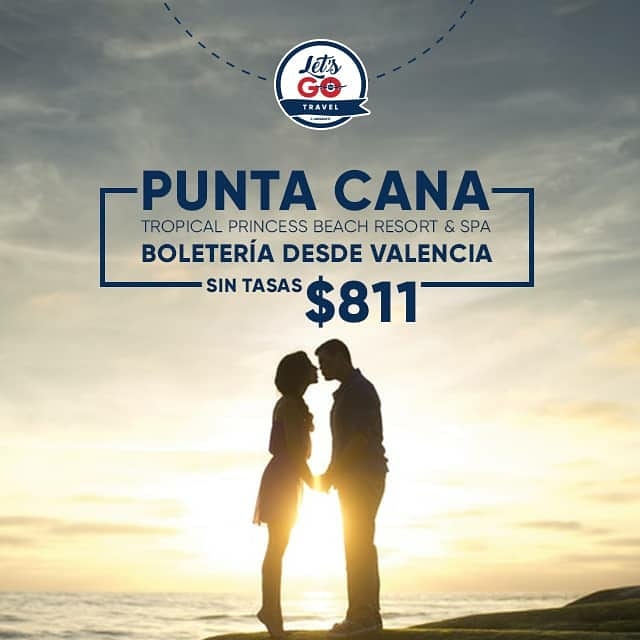 agentesletsgo's tweet image. PUNTA CANA SUPER PROMO🇩🇴📣
*Tropical Princess Beach Resort and Spa*⭐⭐⭐⭐🏨🇩🇴
06/09-09/09
4D-3N 2PAX 👫
TODO INCLUIDO 🥂🍽🏨
HABITACION SUPERIOR 
BOLETERIA DESDE VALENCIA $811*
Te lo vas a perder 😎👆
Viaja seguro, viaja Tranquilo,  viaja con LET&apos;SGO TRAVEL  @agentesletsgo