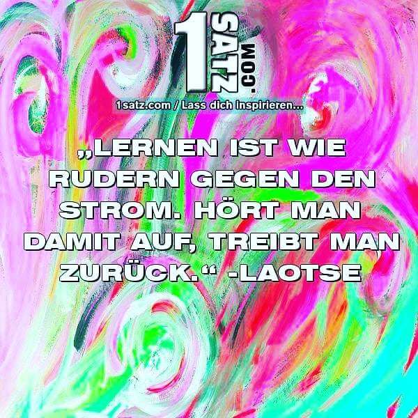 #Konstantes lernen führt uns in neue #Sphären und beeinflusst jede #Art von #Leben entscheidend. Der #Einstieg fällt oft #schwer, doch erkennen wir die #Macht und den #Spaß wenn wir erst einmal begonnen haben. #LERNEN #IST #WIE #RUDERN #GEGEN #DEN #STROM #HÖRT #MAN #DAMIT #A…