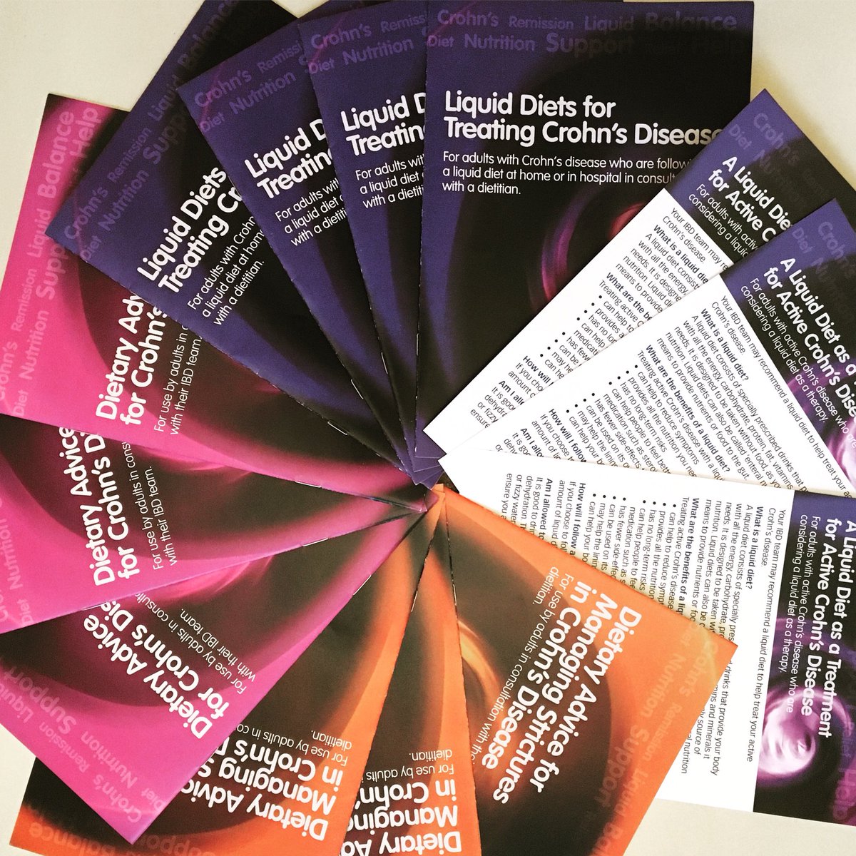 Excited to receive my copies of the recently reviewed and updated @NDR_UK crohn’s resources. Thoroughly enjoyed this project to ensure the patient information is #evidencebased & user-friendly.
#WhatDietitiansDo  #trustadietitian