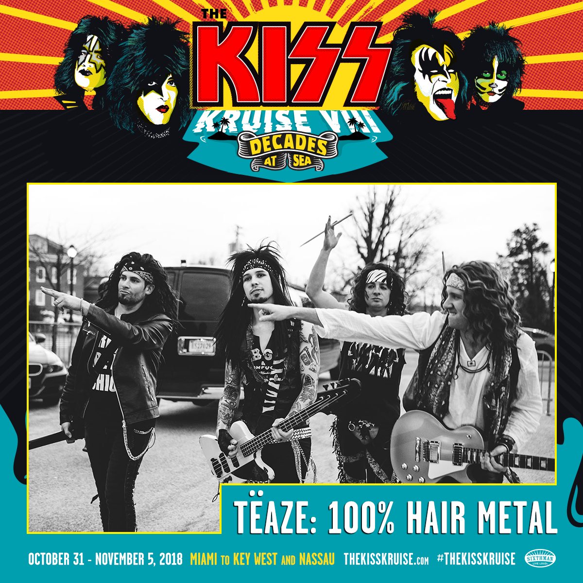 TËAZE: 100%HairMetal tweet media