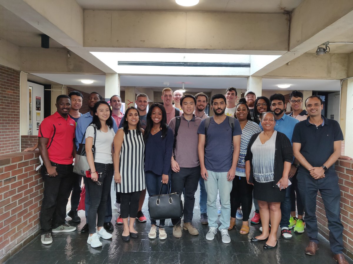 Over the weekend the MRED program welcomed new students at orientation (pictured here with staff and faculty). Welcome incoming class! We are glad you here!
