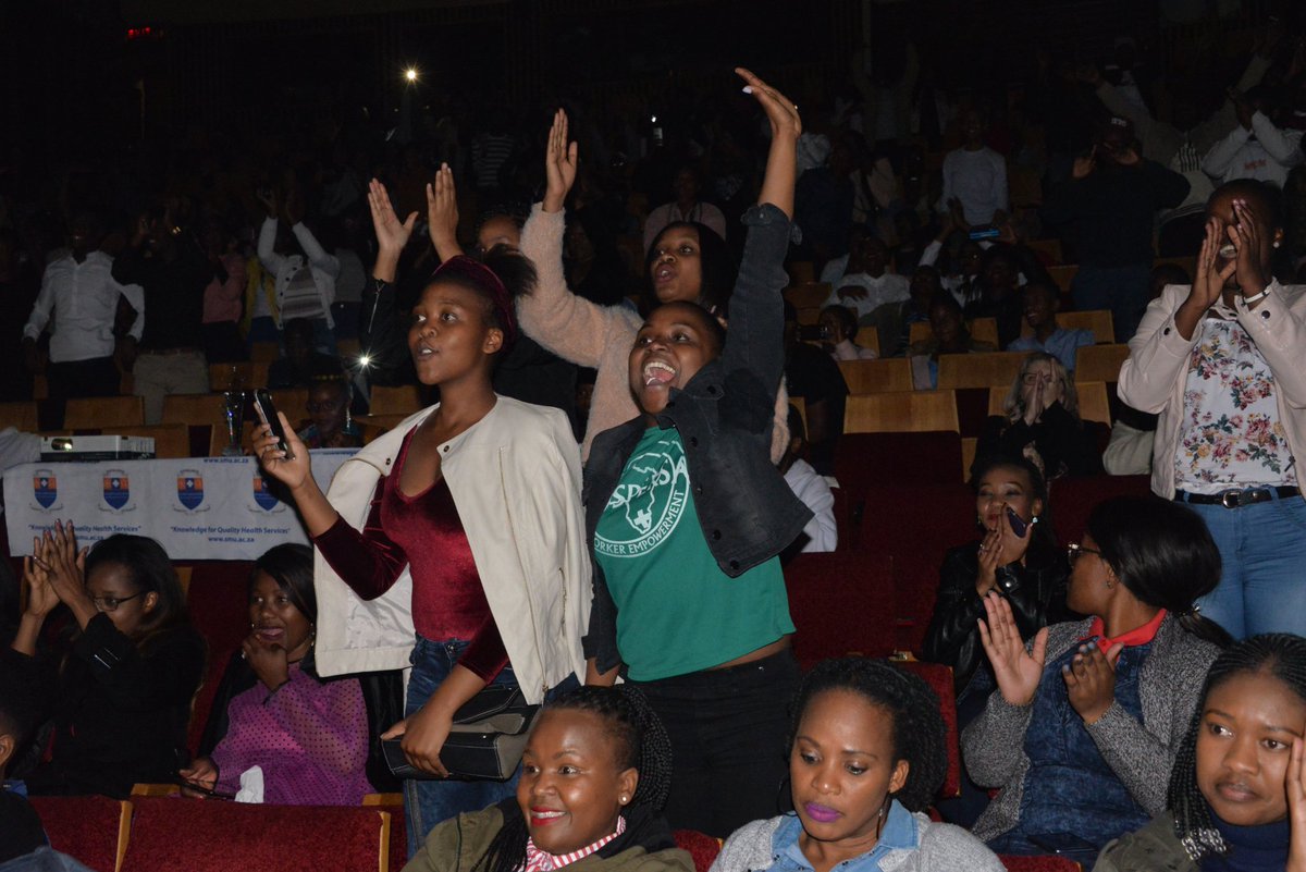 SMUsGotTalent1's tweet photo. Crowds Favourite ACT 34: Medupe Ngako, Chelsea Mashaba and Zanele Ntuli
#SMUGT2018FINALS #WeAreSMU https://t.co/1tv1pOFeLw