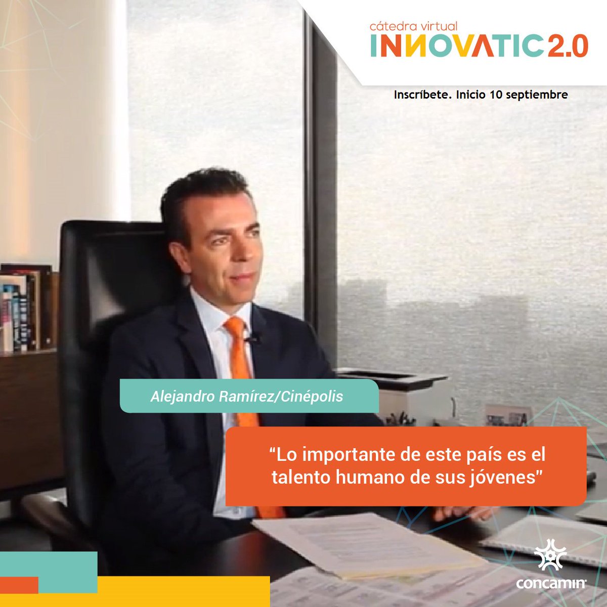 Cursos gratuitos para jóvenes innovadores. ¡<a href="/CONCAMIN/">CONCAMIN</a> te invita!  catedrainnovatic.mx