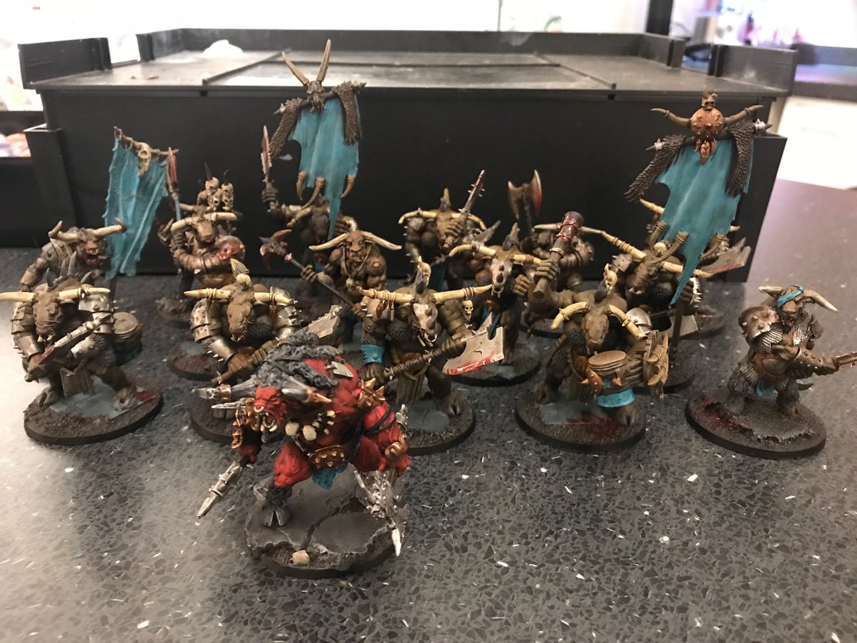 mojgorox's tweet photo. Loving mass amount of Bullgors! #Warherd #Mojgorox https://t.co/ShArLqqTTU