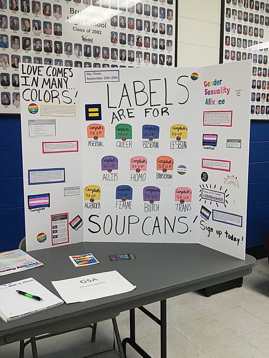 GSABrunswick's tweet photo. GSA's table is up and running at the open house. https://t.co/UZdBQ4Rfhd