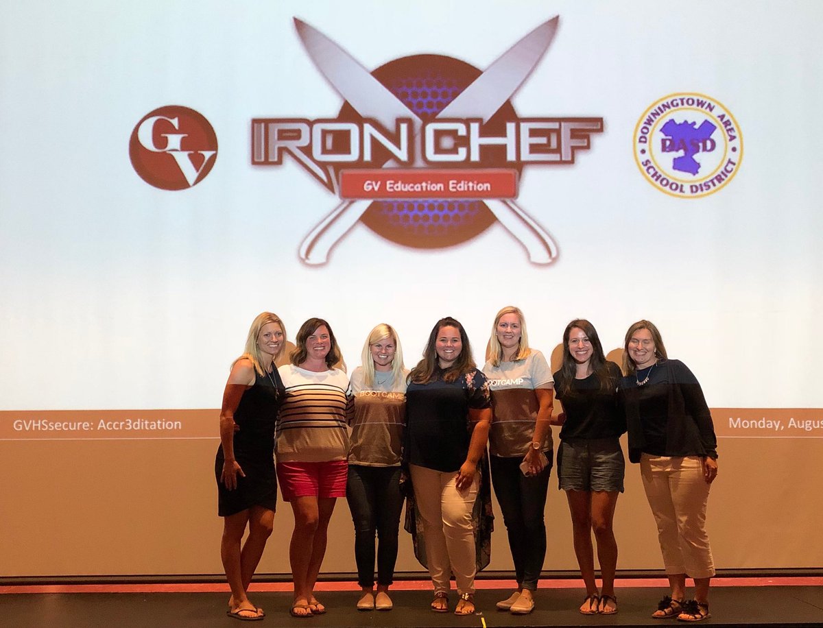 Michele Dougherty (@ms_dougherty) on Twitter photo So proud to collaborate with <a href="/GarnetValleySD/">Garnet Valley SD</a>’s #IronChefEducators! Thank you <a href="/SamMormando/">Samuel Mormando</a> for such an exciting experience! #GVfeeling <a href="/GVSD_ITS/">GV Tech Specialists</a> So proud to collaborate with <a href="/GarnetValleySD/">Garnet Valley SD</a>’s #IronChefEducators! Thank you <a href="/SamMormando/">Samuel Mormando</a> for such an exciting experience! #GVfeeling <a href="/GVSD_ITS/">GV Tech Specialists</a>