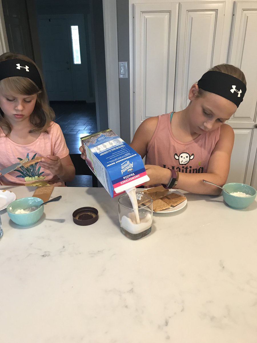 drchrismohr (@drchrismohr) on Twitter photo #sponsored A fav after school snack for the Mohr girls - cottage cheese, graham crackers and fruit, all with a side of Unsweetened Vanilla <a href="/AlmondBreeze/">Almond Breeze</a> #sponsored A fav after school snack for the Mohr girls - cottage cheese, graham crackers and fruit, all with a side of Unsweetened Vanilla <a href="/AlmondBreeze/">Almond Breeze</a>