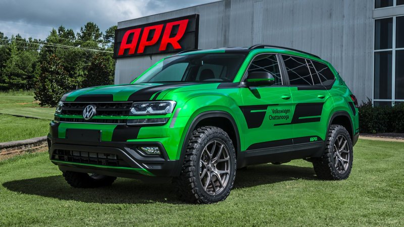 APR built a 2018 VW Atlas with a bit of off-road cred and a lot more power dlvr.it/QgXlwb