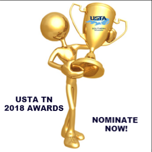 ustatennessee's tweet photo. Nominate for 2018 USTA TN Annual Awards today! Link in bio. https://t.co/G42catVUcs