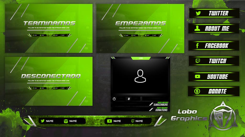 WolfGraphs's tweet image. 🔥Nuevo Diseño 
📺 Twitch pack 
Rt y Fav 🔁💙 se agradece 👍🐺