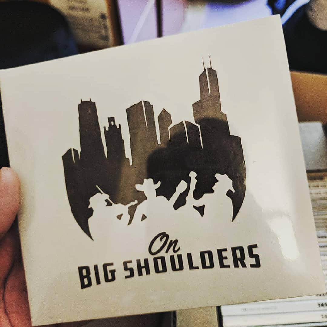 AllographRecord's tweet photo. The @OnBigShoulders CDs arrived! Release day is set for November 2. We're currently listening to the vinyl test pressings, and eagerly awaiting our screen printed t-shirts. Link to web store for album &amp; swag pre-orders will follow soon. #OnBigShoulders https://t.co/28H5QwthVz
