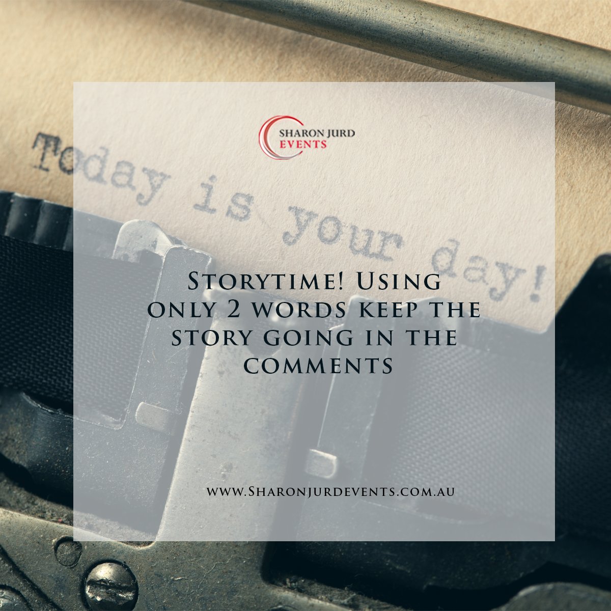 SharonJurd's tweet image. Storytime! Using only 2 words keep the story going in the comments 

#Story #Storytime #CommentGame #SharonJurd