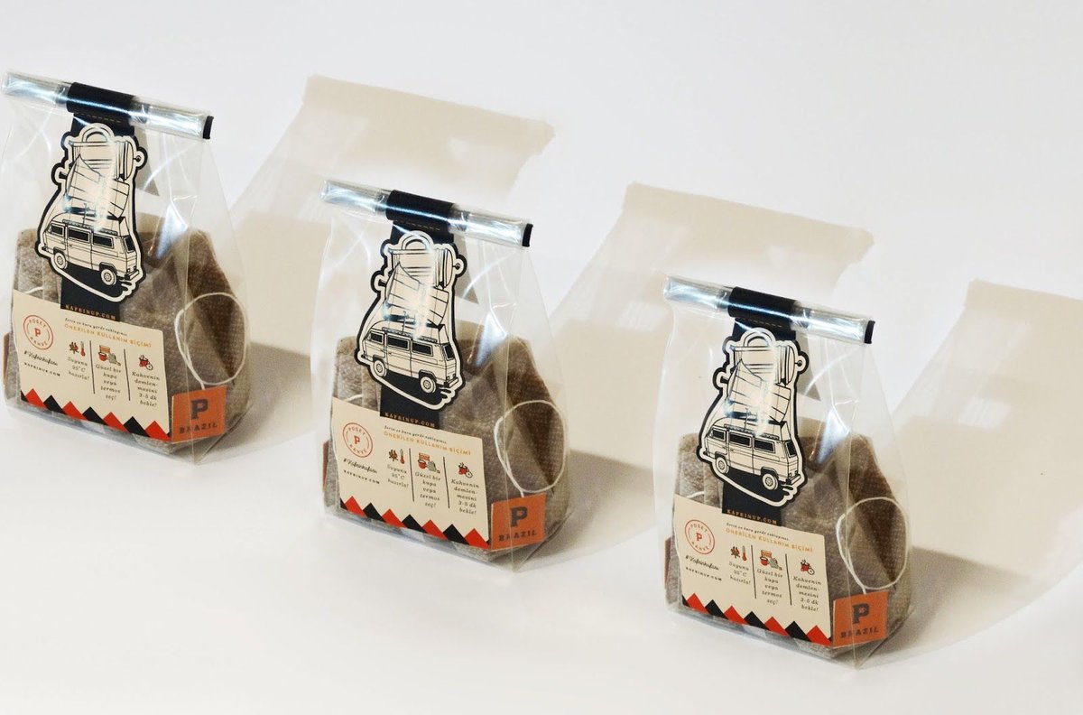 AllLabels's tweet image. An excellent example of how to use stickers to convey the premise of a coffee brand | via @packagings #stickers buff.ly/2weSbww