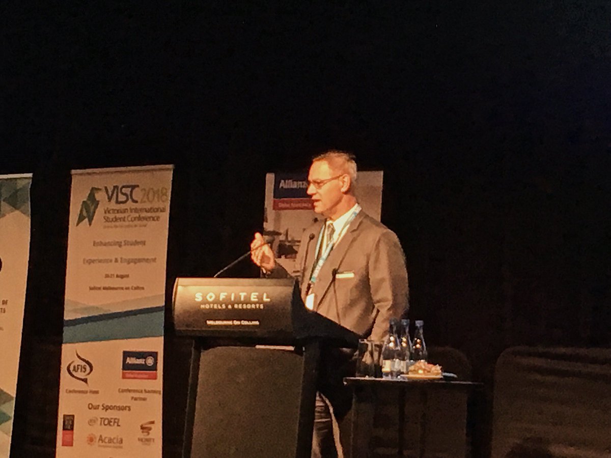VISC2018's tweet image. Felicity Gianatti from @TEQSAGov and David Scott from @asqagovau  introduced their respective organisations and how they fight for  international students' rights to a quality education in Australia. Thank you, Felicity and David, for an educative panel!

#VISC2018 #melbourne