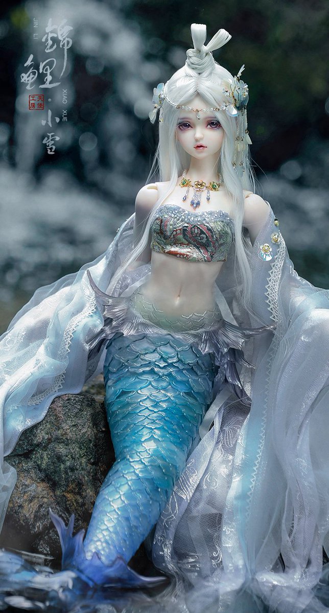 Doll Shop Eden 5 Offクーポン配布中 海外製キャストドール販売店 Angell Studio 新作 Doll Lesser Snow 70cm人魚ドール ドール本体 121 000円 T Co Rxrcndocgm お問い合わせ お見積りのご依頼はdm メールにて承っております