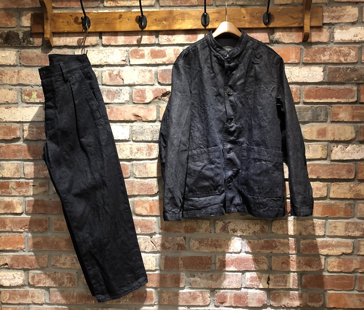 2021正規激安】 confect Brushed Linen Tailored Jacket staronegypt