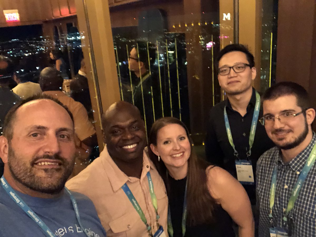 Huge congrats to GVE Chairmen’s Club winners Robert Roulhac, Sirou Yu, Meredith Slaughter, and John Curran! #GVEatGSX #CiscoGSX #CiscoSE #WeAreGVE