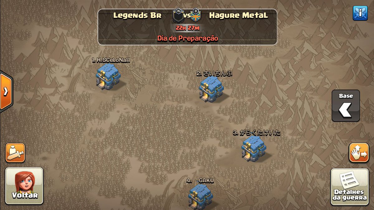 GL guys! <a href="/CoC_HagureMetaL/">Hagure MetaL</a> 💪🍻

Bd: 4/10/26 VS 4/10/26 😍 <a href="/cocpotluck/">CoCPotluck</a>

#GoLegends🔥
