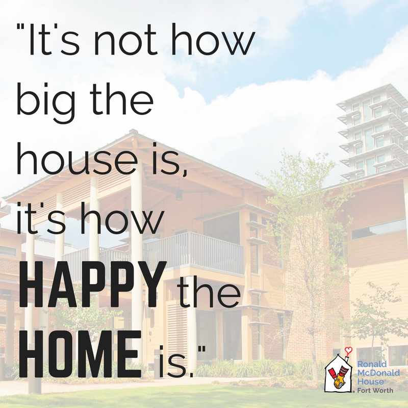 RMHFW's tweet photo. We would not be a HOME without the many amazing people that selflessly give to our House. Thank you! #keepingfamiliesclose #forRMH https://t.co/5nkGoHvZCA