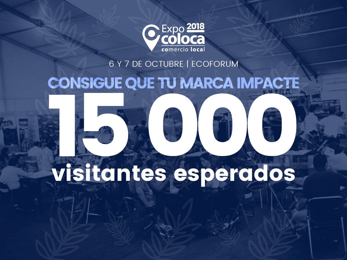 COLOCA_MX's tweet photo. Asegura tu lugar en un fin de semana exclusivo para el comercio local de Celaya y la región.

¡Aparta tu stand para #ExpoCOLOCA esta semana y obtén un descuento especial! 

#consumelocal https://t.co/h7Z8FIgpDb
