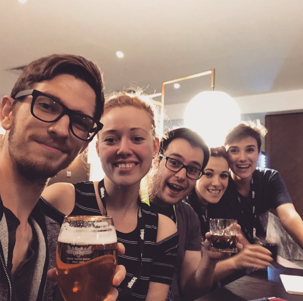 wandelear's tweet photo. First show done! Great things tonight, such a fantastic team! @river_gypsy @tom_sergeant #EdFringe #RainbowBaby https://t.co/SrFz61EGgZ