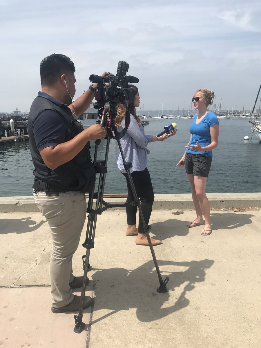 The <a href="/portofsandiego/">Port of San Diego</a> and <a href="/SunkenSeaweed/">Sunken Seaweed</a> are growing seaweed and sea grapes (for human food, animal food, the environment and more)in San Diego Bay! Tune in tonight at 10:30 pm and tomorrow at 6:30 am to @canal12tijuana to hear more about this exciting project and benefits!