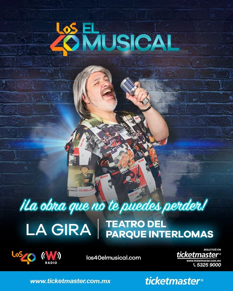 ¡Nos vamos de gira! No te pierdas #LOS40ElMusical desde el Teatro del Parque Interlomas 🎭 Checa fechas, horarios y boletos aquí 👉 bit.ly/2lIRUwJ