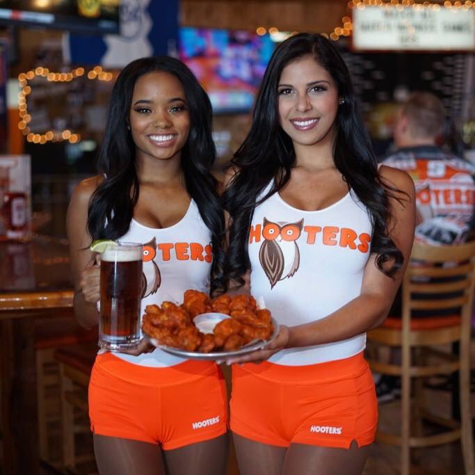 2. @Hooters. 