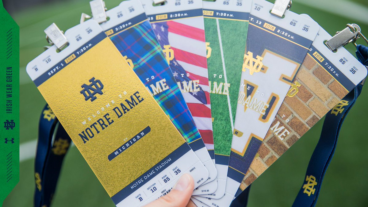 Notre Dame Football Seating Chart