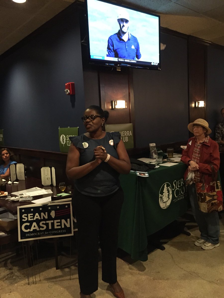 Val4IL41's tweet photo. Here at the Sierra Club Meet and Greet for its endorsed candidates. I am honored to be endorsed by this Club that works so hard to protect our environment. https://t.co/zbnskZnYHI