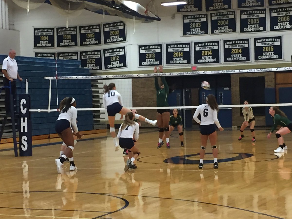 Congratulations to the Lady Blue Demons volleyball team for their win over Roanoke Catholic this evening!