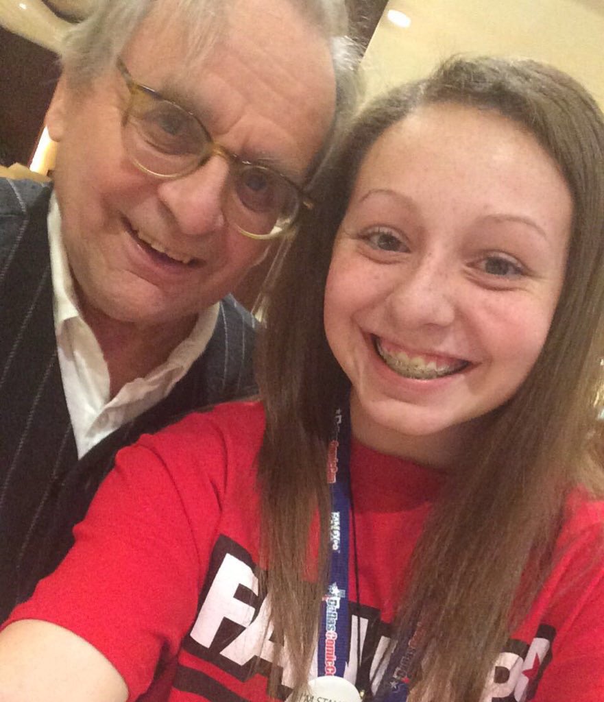 Throwback to when I randomly ran into Sylvester McCoy at the hotel I was staying at.  Happy Birthday Sylvester! 