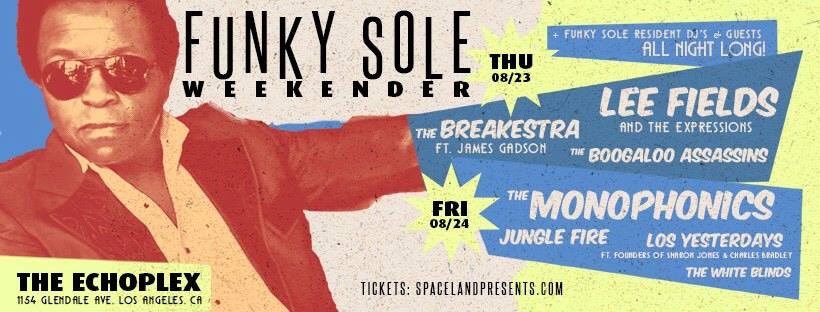 LBFunkFest's tweet photo. Ticket giveaway happening on our Facebook page for this super funky event happening this week at the @TheEchoLA for #funkysole #funk #soul #funkysoleweekender #echoplex Go to https://t.co/tnMdDb1atz https://t.co/m67Pc1N7kF