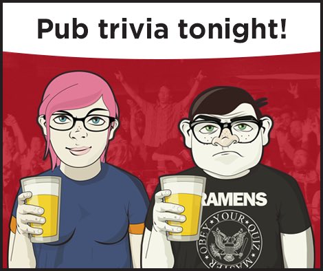RBarPatio's tweet photo. Come play some free trivia tonight at RBar &amp; Patio. https://t.co/J7mDGTScC8