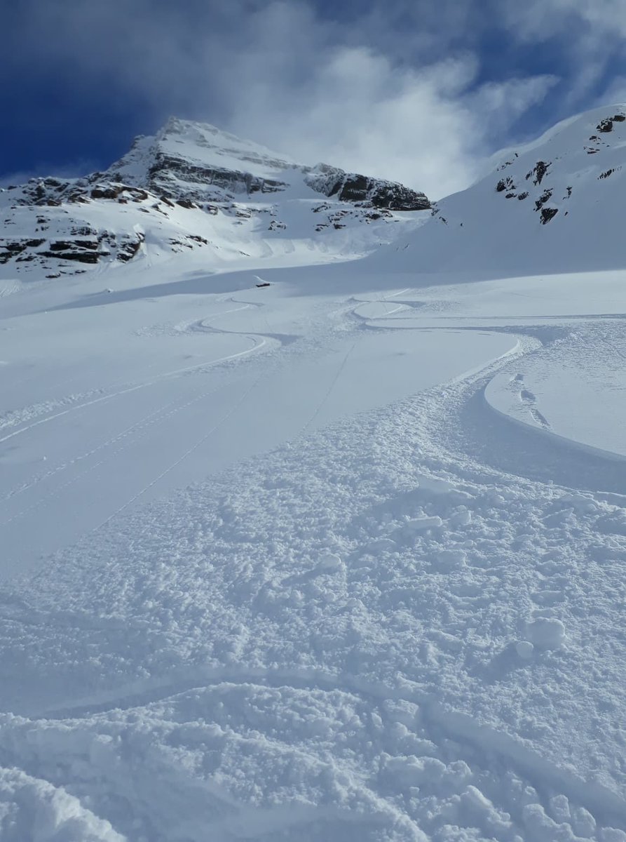 TeWanakaLodge's tweet photo. If you have ever thought about going heli-skiing, the time is now! A few shots taken by one of the guides on a private charter with @SLHeliski at the end of last week. Do it!

#heliskinz #heliski #nzbackcountry #heliturns #nzmustdo #lovewanaka #winter18 #lovesnow #pow https://t.co/sDQOzqYggH
