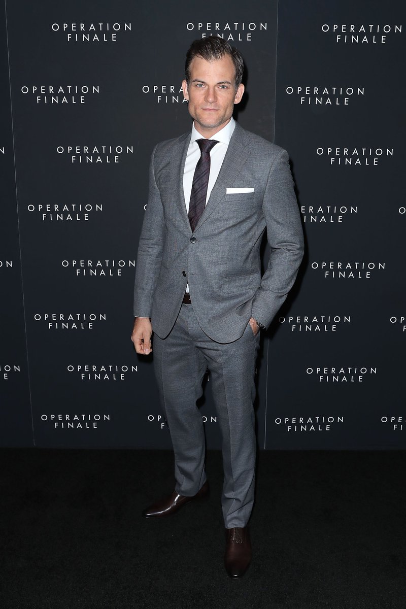 Fashionundstyle's tweet photo. RT @LadyLucksMelano: RT @4ChionLifestyle: Torben Liebrecht at #operationfinale #NYC #film #premiere #fashion #Style #4chionstyle #TorbenLiebrecht #redcarpet https://t.co/a3MG63siO3