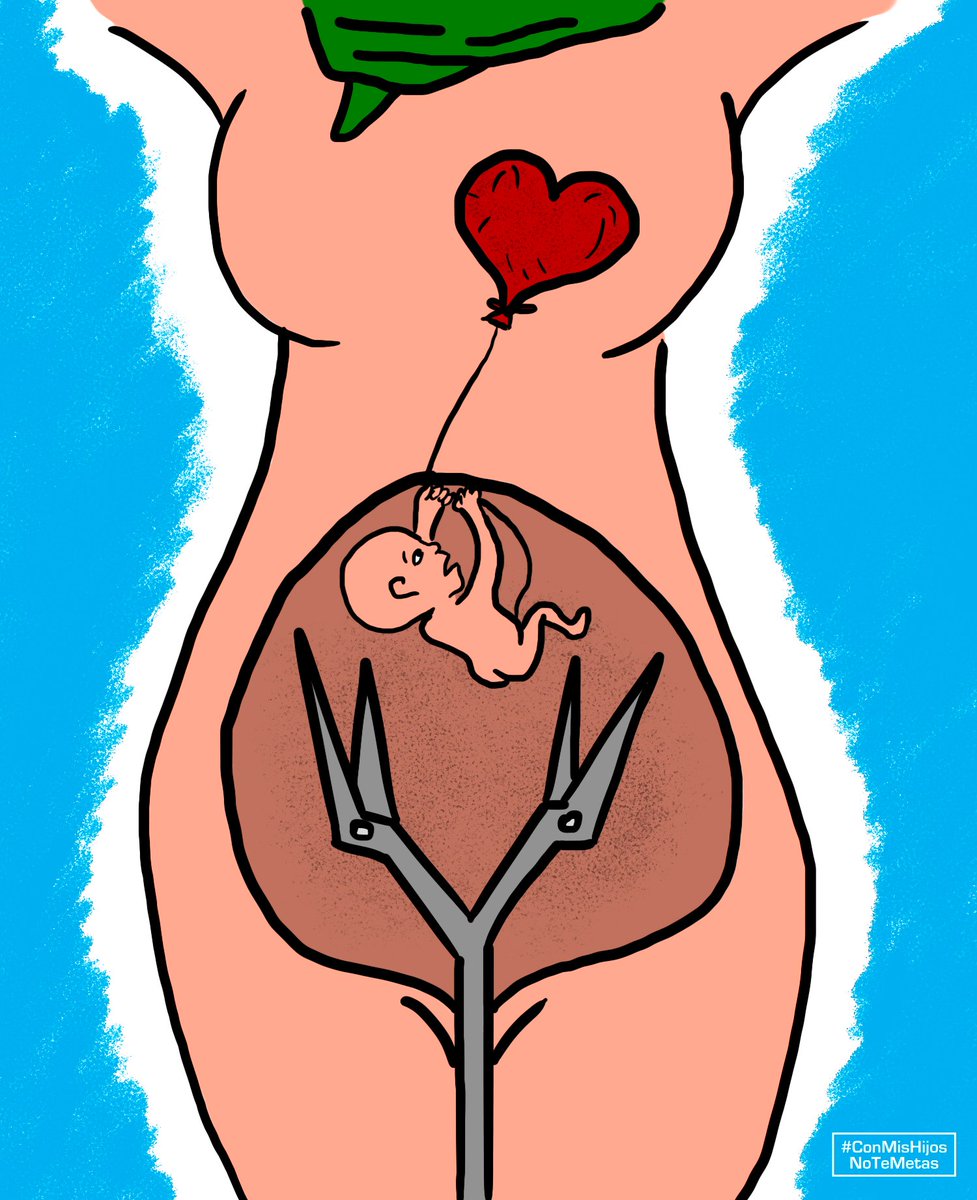 CMHNTM's tweet photo. Un bebé siempre pesará menos en los brazos de una madre que en la conciencia de una feminista abortista. Todos somos dignos y todos merecemos vivir, nadie merece ser descartado o considerado indigno. #ConMisHijosNoTeMetas #SalvemosLas2Vidas

Fuente: @ChoiceForTwo https://t.co/pdGZ0i2oEq