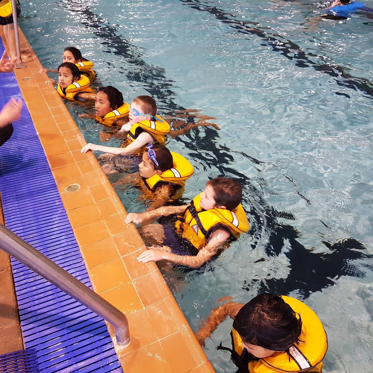 water_safety_nz's tweet photo. Making it happen at Rotorua Aquatic Centre. #waterskillsforlife teacher training with @SwimmingNZ and fabulous kids from local schools. Thanks to @thewarehousenz for supporting water safety training at its best https://t.co/mCQKMbclmo

#watersafety #drowningprevention #rotorua https://t.co/2uWf72eNmO